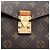 Borsa Louis Vuitton Monogram Pochette Metis marrone - vista 5
