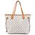 Borsa Tote Neverfull MM in Damier Azur bianco Louis Vuitton