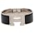 Pulsera Hermès Wide Enamel Clic Clac H PM negra Negro  - vista 1