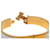 Gold Hermès Narrow Enamel Clic H Bracelet PM Golden  - view 5