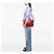 Borsa satchel Gucci Large Dollar Calfskin GG Charm Dome rossa - vista 7