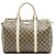 White Gucci Medium GG Supreme Joy Boston Bag