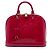 Borsa Louis Vuitton Monogram Vernis Alma PM rossa Rosso
