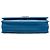 Wallet On Chain Portafoglio con catena 19 in agnello trapuntato blu Chanel - vista 3