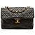 Borsa a tracolla Chanel Jumbo XL Classic in agnello nero