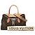 Borsa Louis Vuitton Monogram Tuileries marrone - vista 7