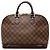 Borsa Louis Vuitton Damier Ebene Alma MM Marrone