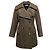 Casaco Peacoat de abotoamento duplo oliva Dries Van Noten Tamanho EU 40 Verde
