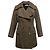Casaco Peacoat de abotoamento duplo oliva Dries Van Noten Tamanho EU 40 Verde - vista 2