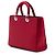 Sac Lady Dior en satin rouge, taille Large - vue 2