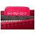 Sac Lady Dior en satin rouge, taille Large - vue 6