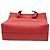 Shopper Tote Anagram rosso Loewe - vista 4