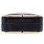 Clutch quadrata Chanel CC in agnello e metallo nera con borsa a tracolla con catena Nero - vista 3