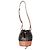 Borsa a tracolla a secchiello Balloon Loewe Nero & Marrone