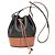 Borsa a tracolla a secchiello Balloon Loewe Nero & Marrone - vista 2