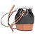 Borsa a tracolla a secchiello Balloon Loewe Nero & Marrone - vista 4