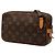 Borsa a tracolla Louis Vuitton Monogram Pochette Marly Bandouliere marrone - vista 2