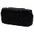 Borsa a tracolla Chanel Quilted Satin Precious Jewel East West Nera Nero - vista 2