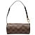 Borsa pochette Louis Vuitton Damier Ebene Papillon marrone