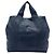 Bolsa Tote Shopper azul Prada Vitello Daino