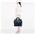 Bolsa Tote Shopper azul Prada Vitello Daino - vista 6
