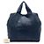 Bolsa Tote Shopper azul Prada Vitello Daino - vista 7