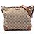 Borsa a tracolla Gucci GG Canvas Web beige