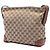 Borsa a tracolla Gucci GG Canvas Web beige - vista 2