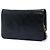 Wallet On Chain Bolsa transversal de corrente e carteira em pele de cabra acolchoada preta com CC dourado Chanel Preto - vista 2