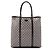 Tote verticale Gucci GG Supreme beige