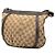 Borsa a tracolla Abbey D Ring in tela GG Gucci marrone - vista 2