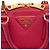 Borsa Prada Small Saffiano Lux Promenade rosa - vista 7