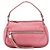 Borsa a tracolla Chanel LAX in pelle di vitello rosa con tasca frontale