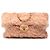 Clutch Chanel CC Fantasy de pelo rosa con cadena