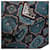 Tote Prada Tessuto Stampato blu - vista 10