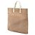 Tote in scamosciato Tan LOEWE Anagram Cammello - vista 2