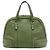 Borsa Satchel a cupola Nice Microguccissima verde Gucci Medium