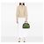 Borsa Satchel a cupola Nice Microguccissima verde Gucci Medium - vista 7