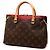 Borsa Louis Vuitton Monogram Pallas BB marrone - vista 2