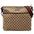 Borsa a tracolla Gucci GG Canvas Web color Tan Cammello