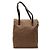 Tote in nylon Fendi Micro Zucchino marrone