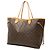 Borsa Tote Louis Vuitton Monogram Neverfull GM marrone - vista 2
