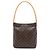 Borsa a tracolla Louis Vuitton Monogram Looping GM marrone