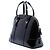 Piccola borsa Gucci Black Microguccissima in vernice Nero - vista 2