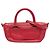 Bolsa Louis Vuitton Epi Dhanura PM vermelha Vermelho