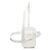 White Louis Vuitton Monogram Taurillon Utility Side Bianco - vista 3