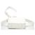 White Louis Vuitton Monogram Taurillon Utility Side Bianco - vista 4
