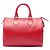 Borsa Boston Louis Vuitton Epi Speedy 25 rossa Rosso