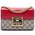 Padlock Borsa a tracolla Gucci Small GG Supreme con lucchetto beige