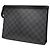 Pochette Voyage MM Damier Graphite nera Louis Vuitton Nero - vista 2
